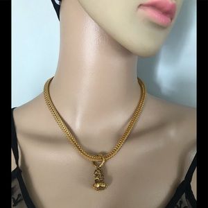 Chanel vintage Authentic charm pendant/only/ gold
